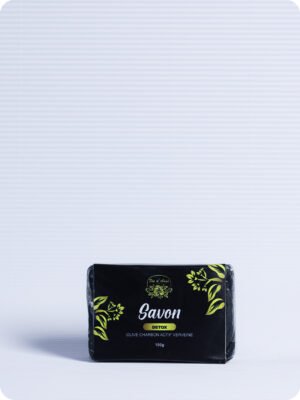 Savon Détox Olive Charbon Actif Verveine Savon Détox Olive Charbon Actif Verveine