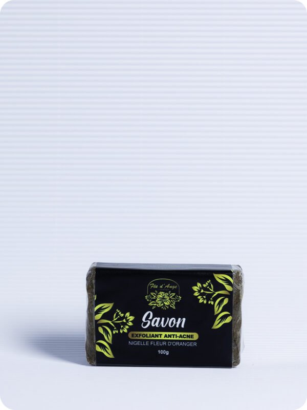 Savon Exfoliant Anti-Acné - Nigelle et Fleur d'Oranger