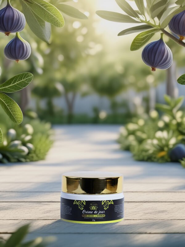 Crème de Jour Peau Sèche et Sensible - Argan et Figue de Barbarie