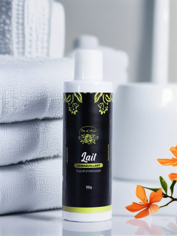 Lait Démaquillant à la Fleur d’Oranger - Démaquillage Complet