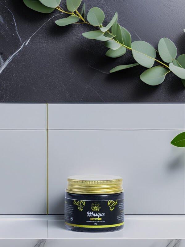 Masque Détox au Charbon Actif et Eucalyptus