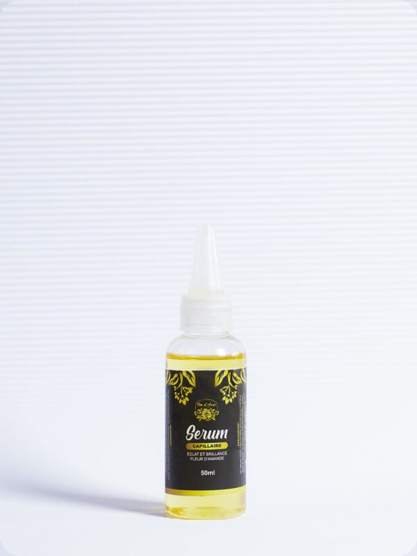 Sérum Capillaire 100% Naturel - Brillance et Réparation